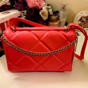 Never Used - A New Day Square Woven Satchel Handbag in Pink